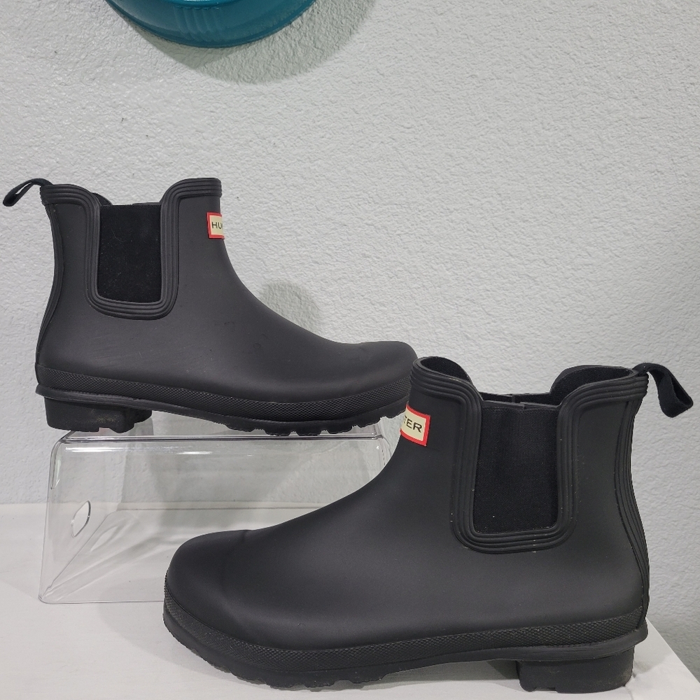 Hunter Womens Refined Slim Fit Chelsea Boots, Sz 11/ EU 43